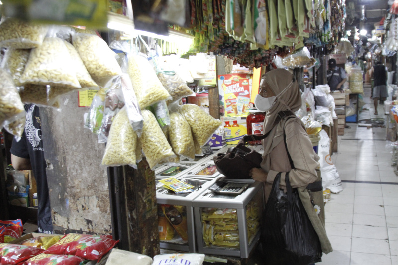 Ilustrasi pedagang pasar (SinPo.id/ Ashar)