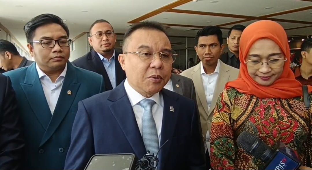 Ketua Harian DPP Partai Gerindra Dasco. (SinPo.id/Galuh)