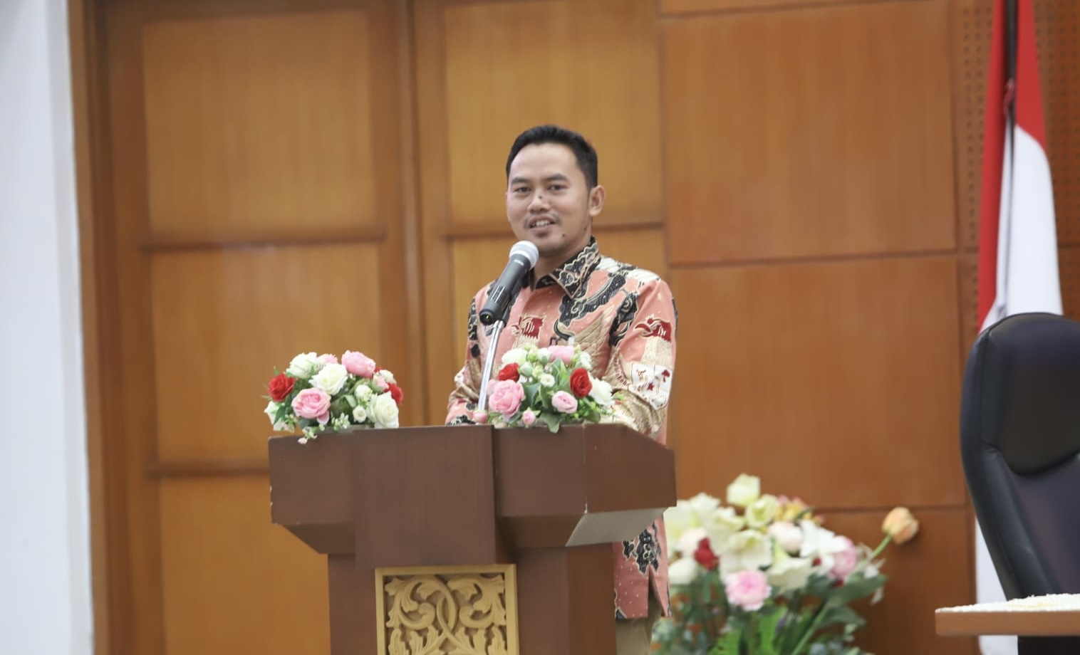 Ketua Koordinatoriat Wartawan Parlemen (KWP) periode 2024-2026 Ariawan (SinPo.id/ Tangkapan layar)