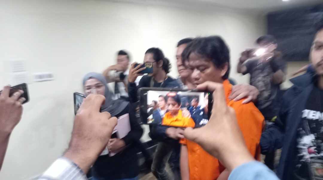 Fauzan Fahmi, tersangka kasus mutilasi wanita di Jakarta Utara (SinPo.id/Firdausi)