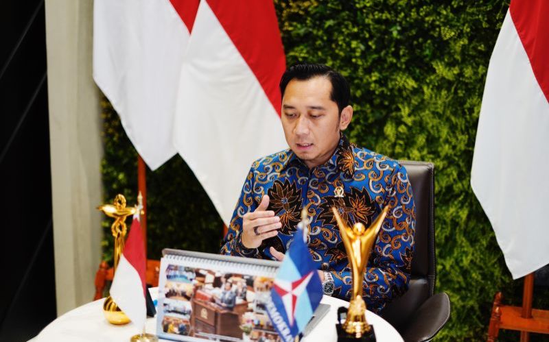 Wakil Ketua Majelis Permusyawaratan Rakyat (MPR) RI Edhie Baskoro Yudhoyono. (SinPo.id/Dok. MPR)