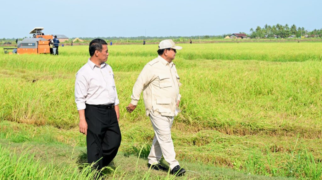 Presiden Prabowo Subianto kunjungi Merauke, Papua Selatan. (SinPo.id/Setkab)