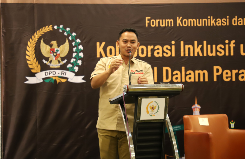 Ketua KWP Ariawan. (Ashar/SinPo.id)