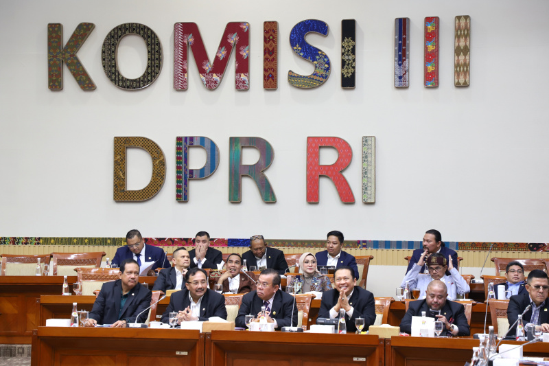 Komisi III DPR RI (SinPo.id/Ashar)