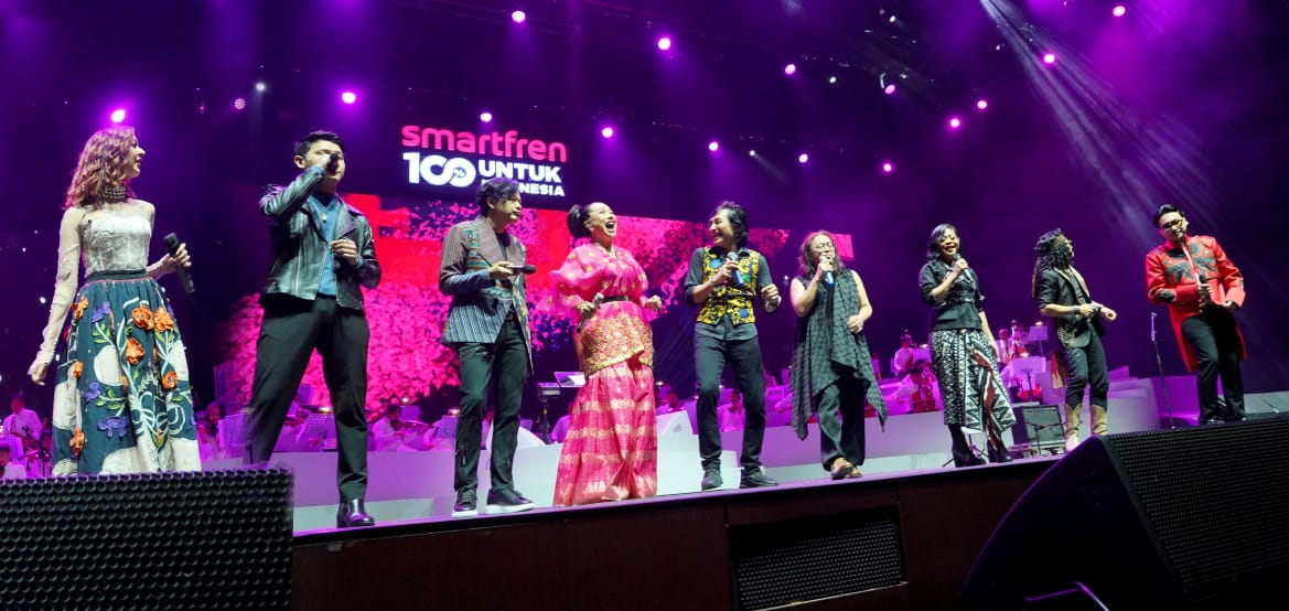 Smartfren menggelar konser bertema