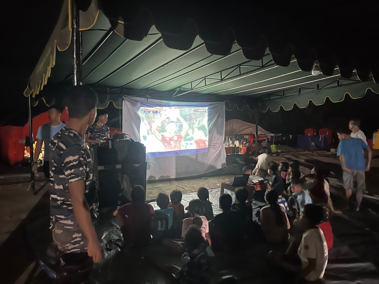 Nobar Indonesia vs Jepang