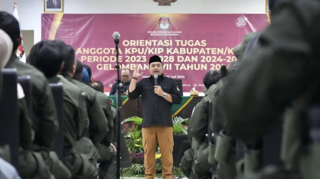 Ketua Komisi Pemilihan Umum (KPU) RI, Mochammad Afifuddin. (SinPo.id/Dok. KPU)