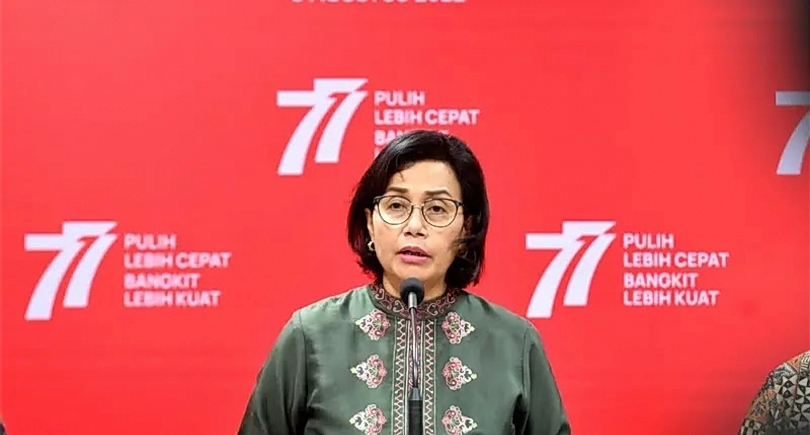 Menkeu Sri Mulyani (SinPo.id/ Setpres)