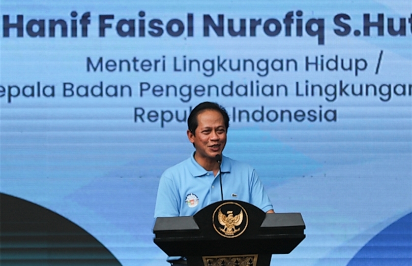 Menteri LH Hanif Faisol Nurofiq. (SinPo.id/dok. KLH)