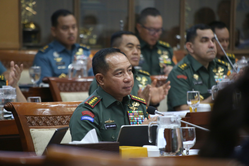 Panglima TNI Jenderal TNI Agus Subiyanto (SinPo.id/Ashar)