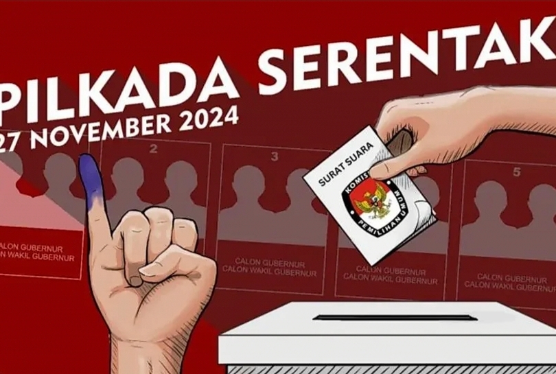 Ilustrasi Pilkada Serentak 2024 (SinPo.id/ Antara)