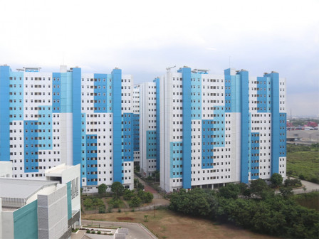 Rusun Nagrak, Kelurahan Cilincing, Cilincing, Jakarta Utara. (SinPo.id/Beritajakarta)