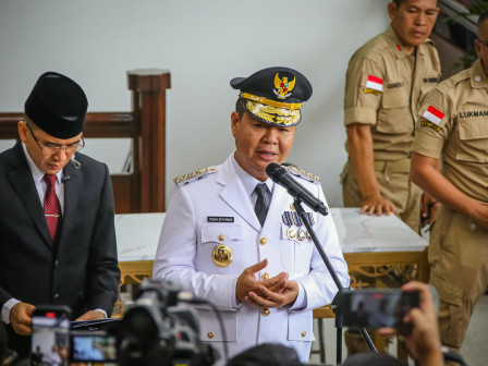 Pj Gubernur Jakarta Teguh Setyabudi. (SinPo.id/Berita Jakarta)