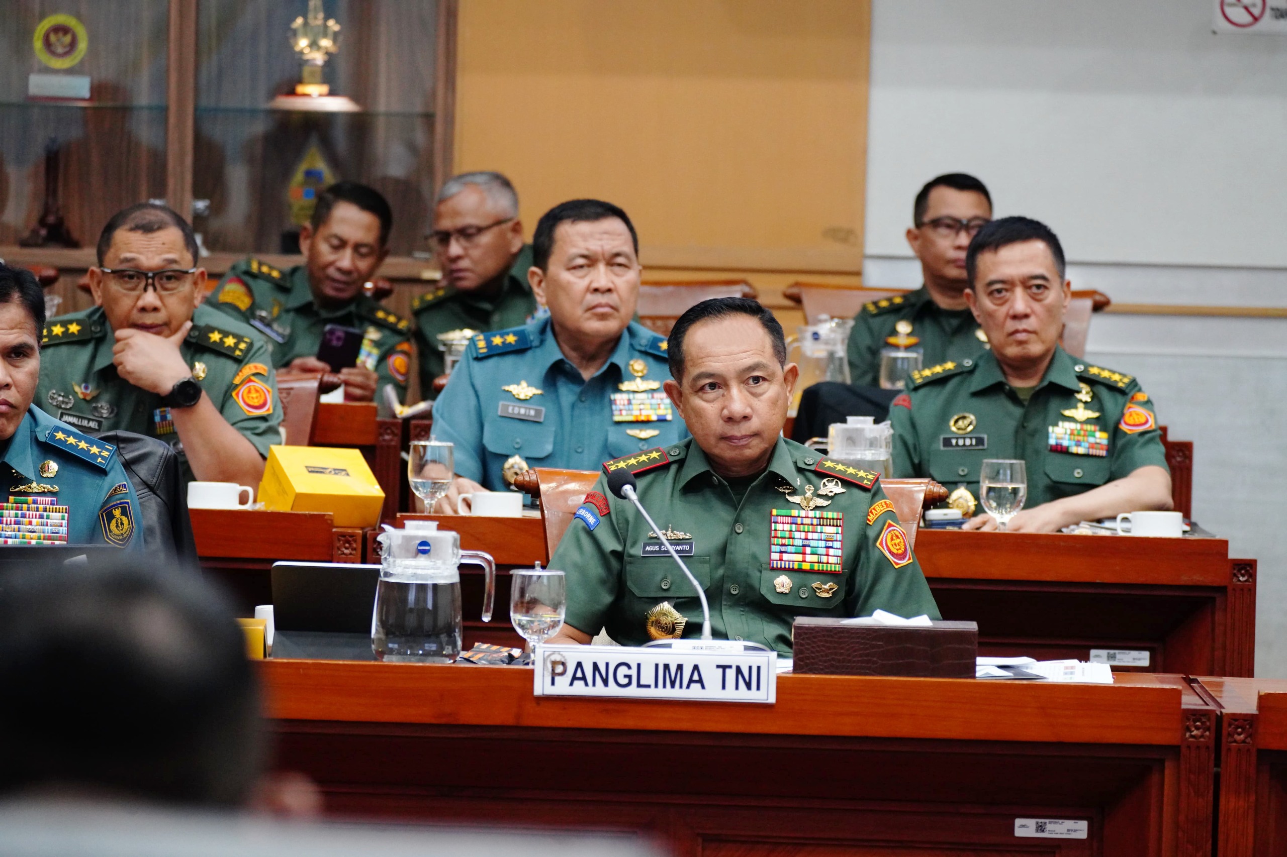 Panglima TNI Jenderal Agus Subiyanto (SinPo.id/ Puspen TNI)