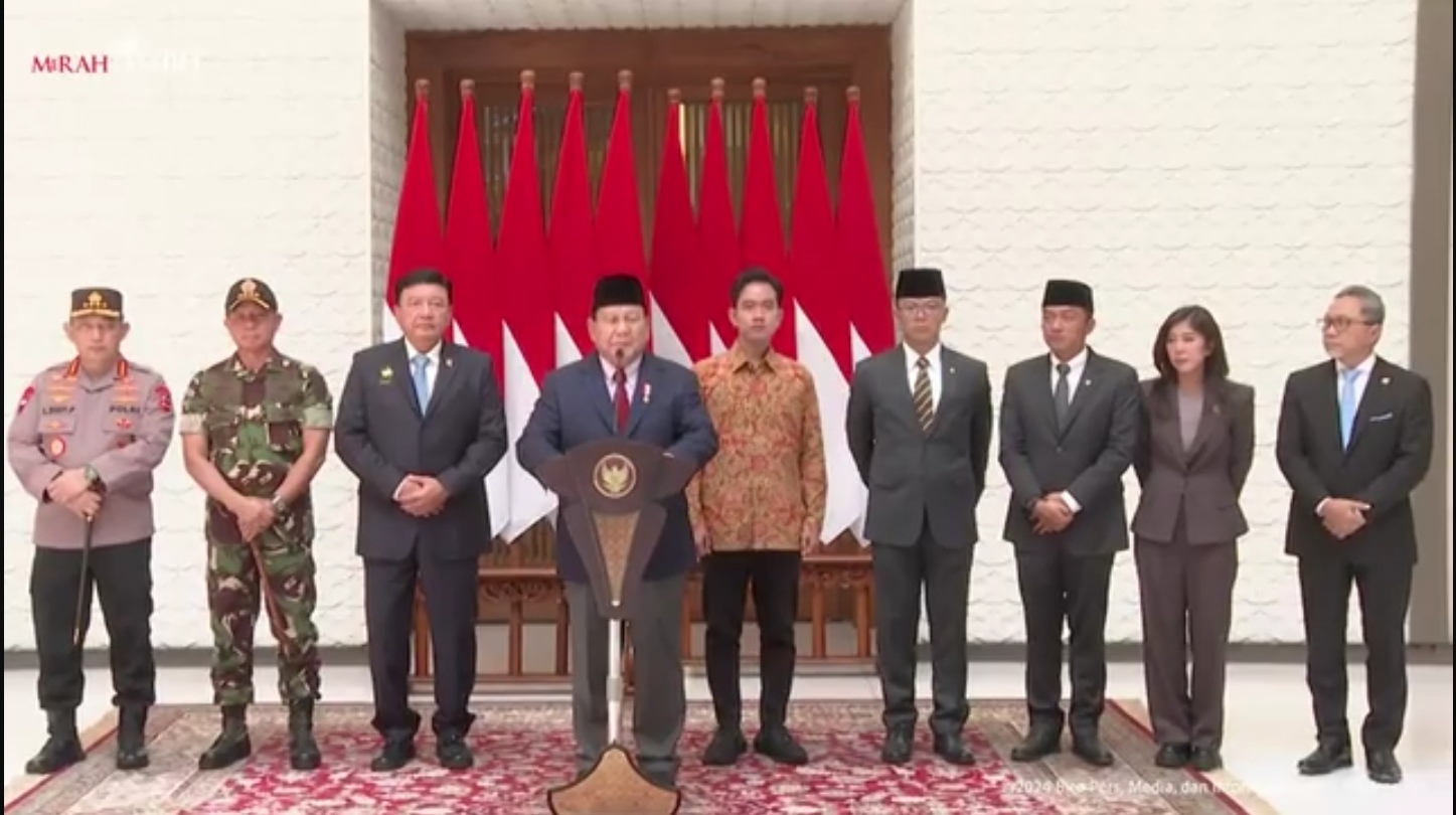 Presiden Prabowo Subianto sebelum berangkat kunker ke luar negeri. (SinPo.id/ Setpres)