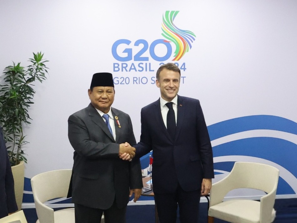 Presiden Prabowo Subianto di KTT G20 Brasil (SinPo.id/ Tim Media)