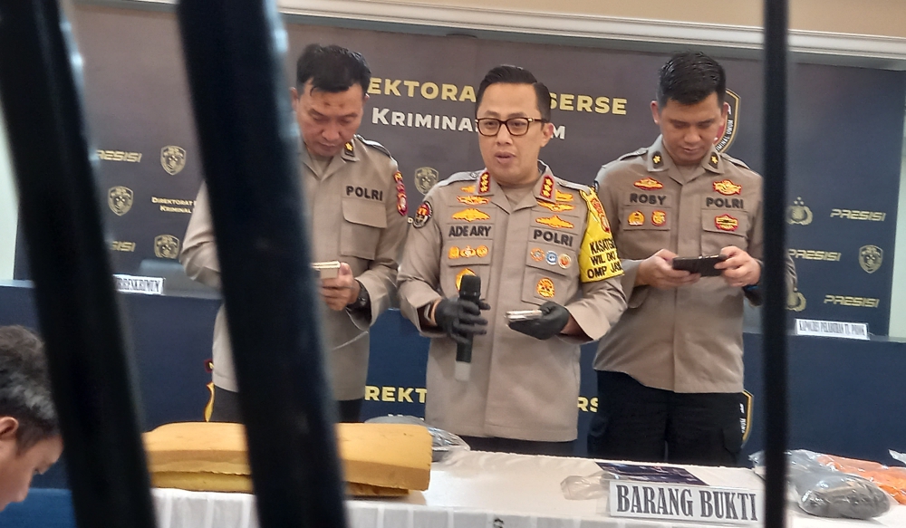 Kabid Humas Polda Metro Jaya, Kombes Ade Ary Syam Indradi (SinPo.id/ Firdausi)