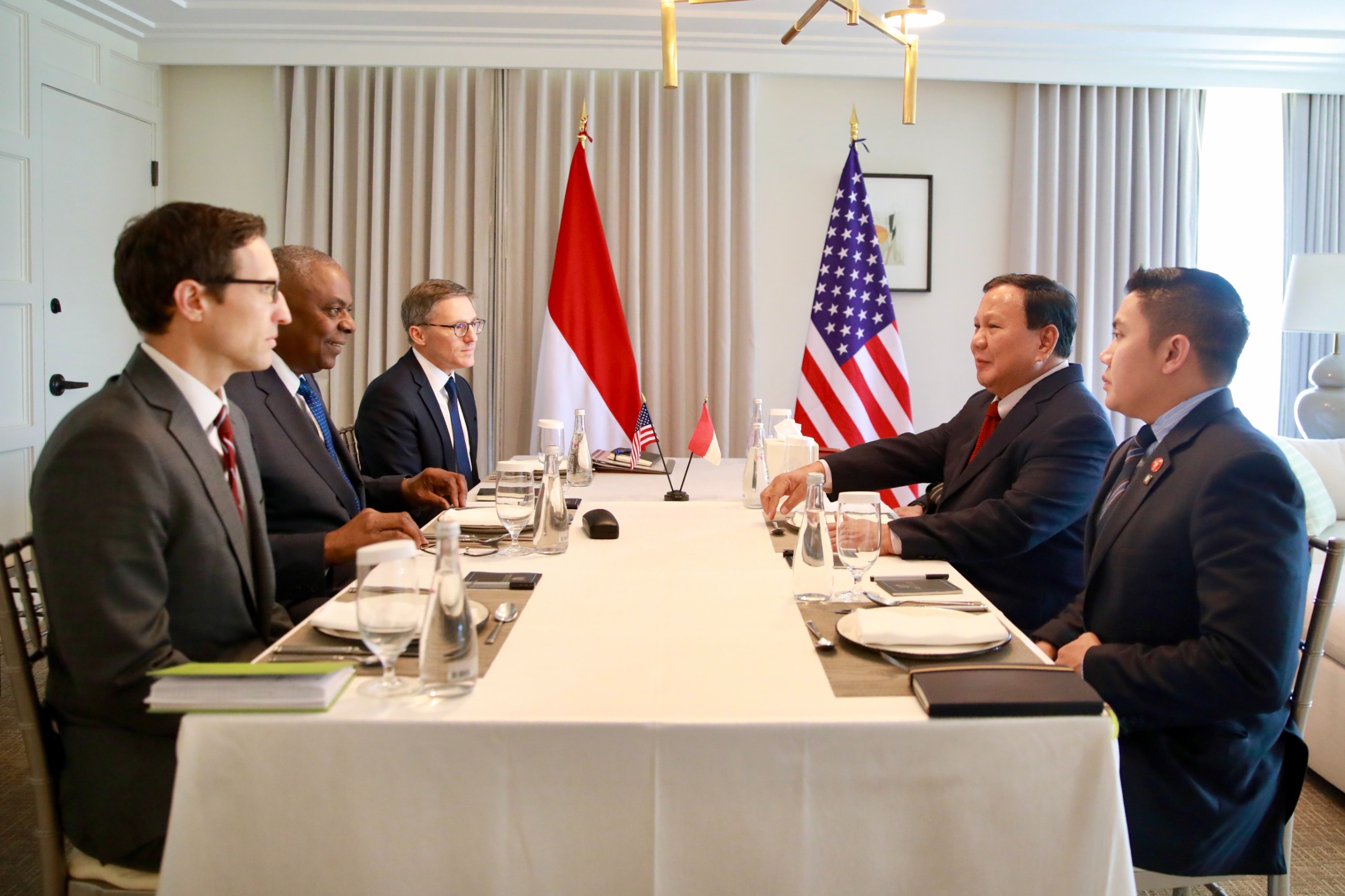 Presiden RI Prabowo Subianto melakukan kunjungan kerja di Washington, DC, Amerika Serikat. (SinPo.id/Tim Media)