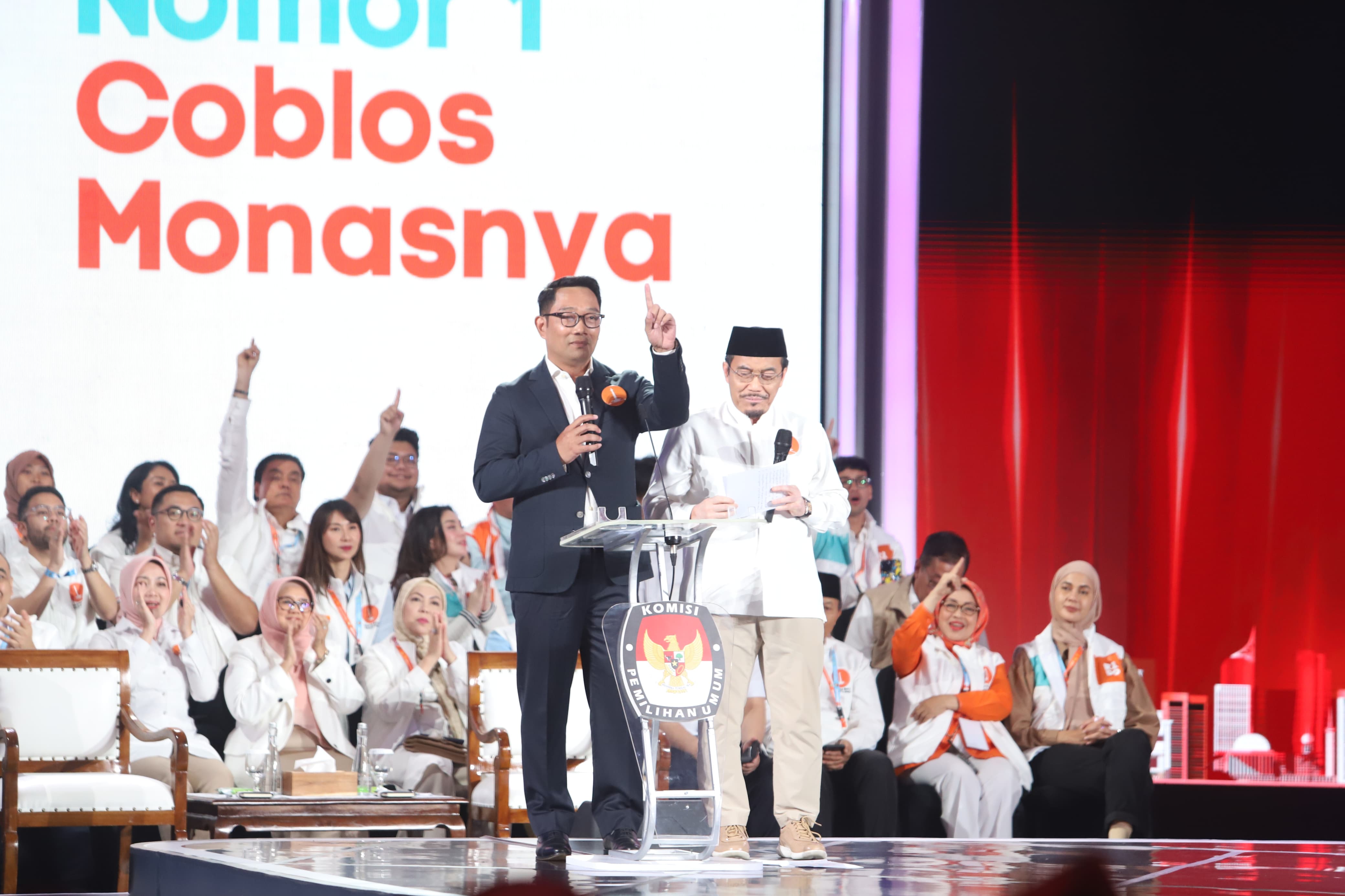 Ridwan Kamil-Suswono (SinPo.id/Ashar)