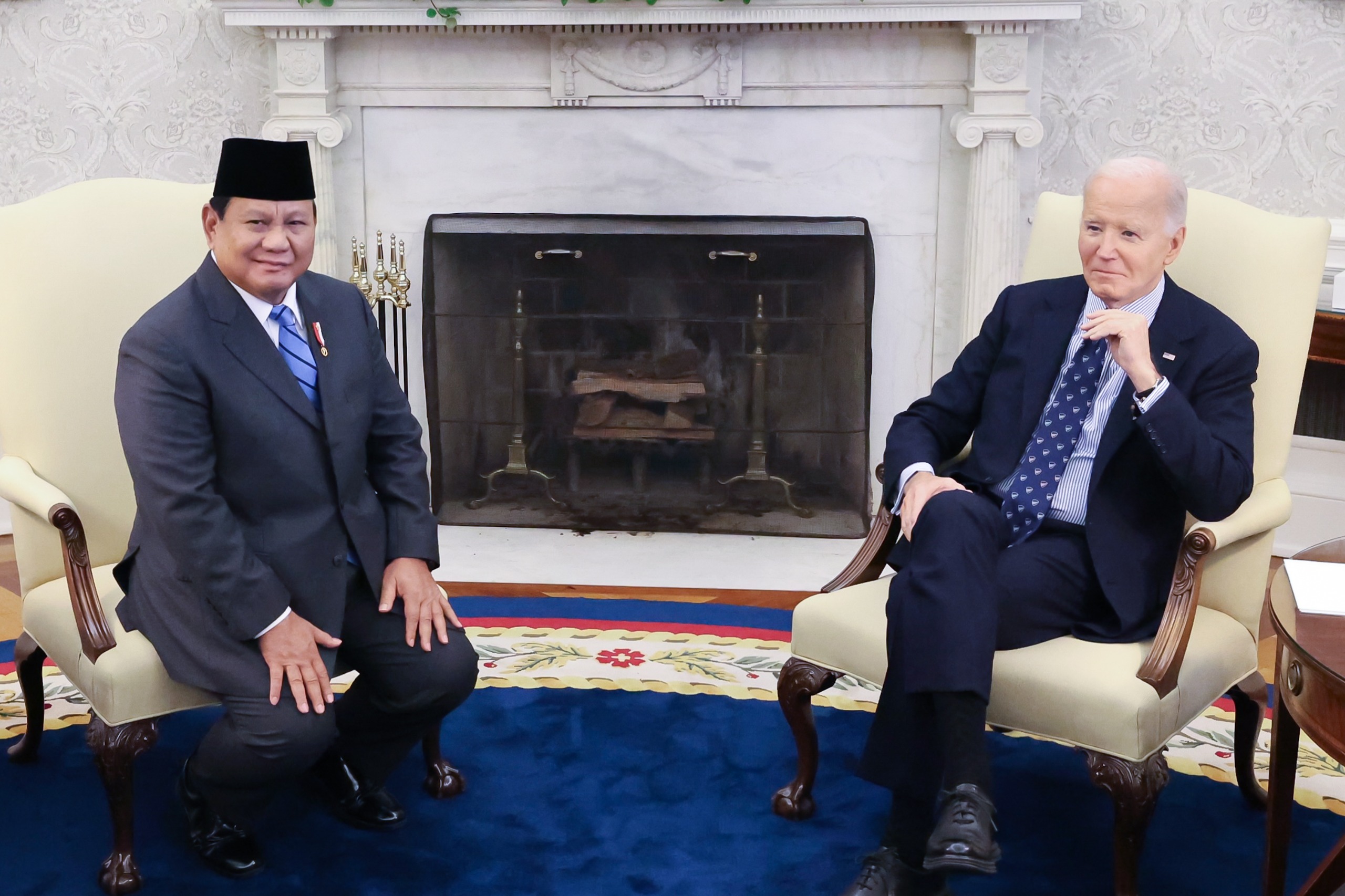 Pertemuan Presiden Prabowo dengan Joe Biden di Washington DC, Amerika Serikat (Sinpo.id/Tim Media)