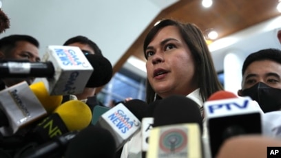 Wakil Presiden Filipina Sara Duterte (SinPo.id/AP)