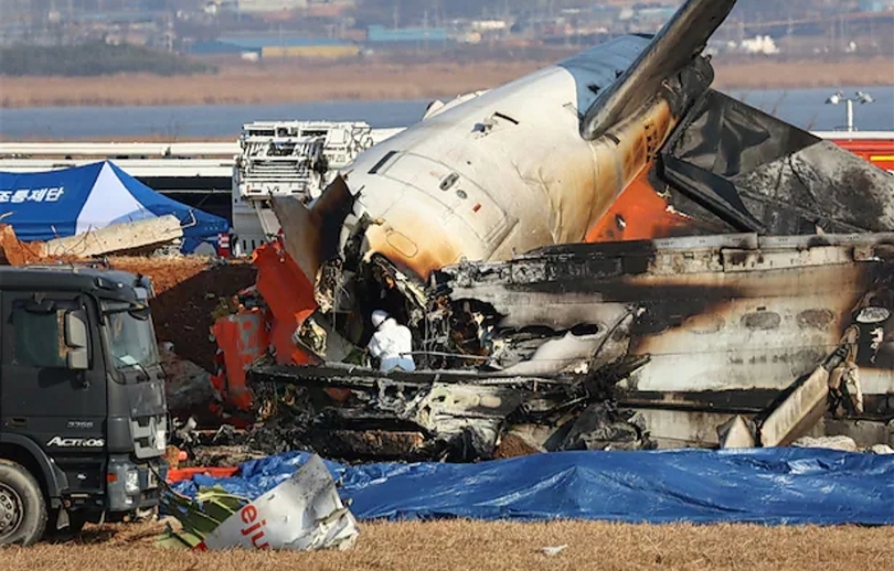 Kecelakaan Pesawat Jeju Air (SinPo.id/ Yonhap)