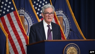 Kepala Bank Sentral AS atau Federal Reserve, Jerome Powell (SinPo.id/AFP)