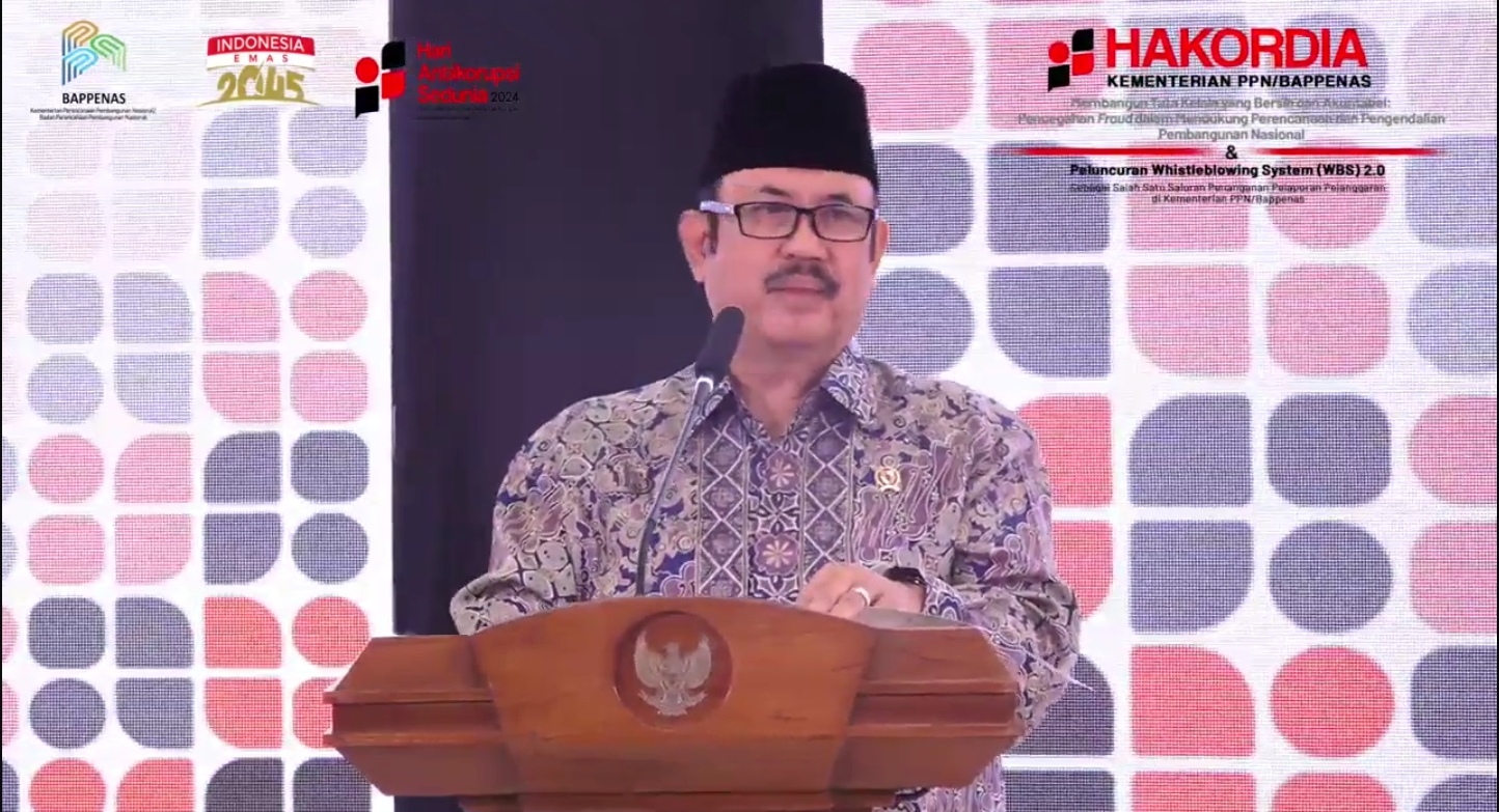 Menteri PPN/Kepala Bappenas Rachmat Pambudy (SinPo.id/ Tangkapan layar)