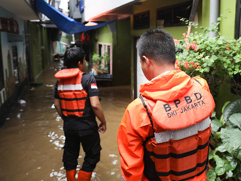 Banjir Rob Jakarta Utara (SinPo.id/Beritajakarta)