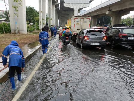 Ilustrasi Banjir Rob Jakarta Timur (SinPo.id/Beritajakarta)