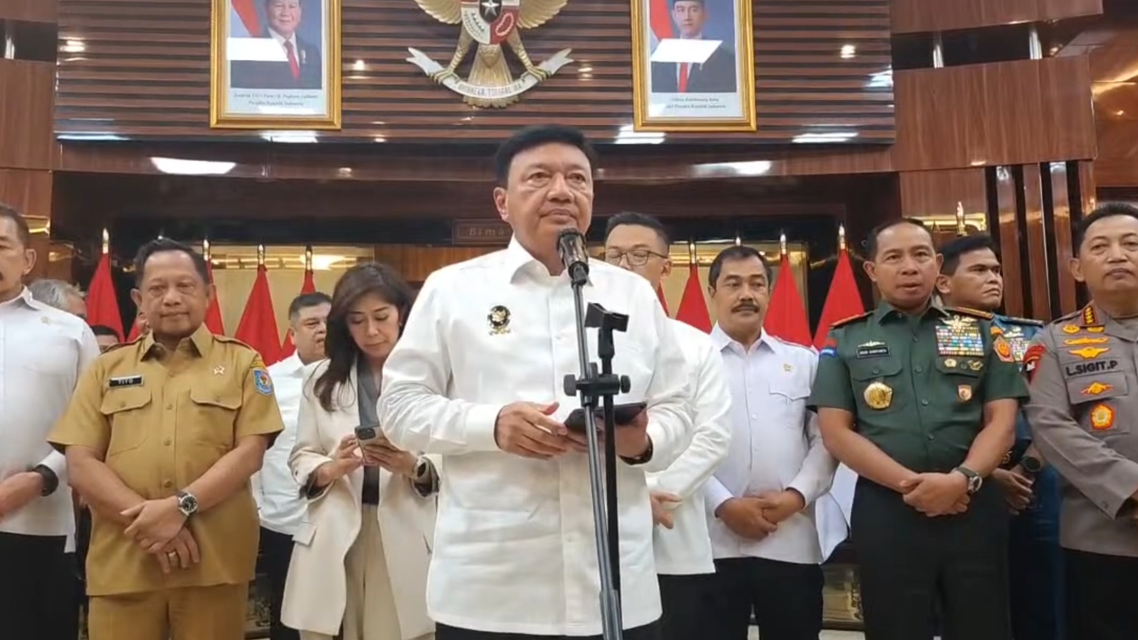 Menko Polkam Budi Gunawan. (SinPo.id/Youtube Polkam)