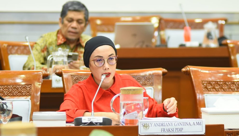 Anggota Komisi VIII DPR RI, Selly Andriany Gantina (SinPo.id/ eMedia DPR)