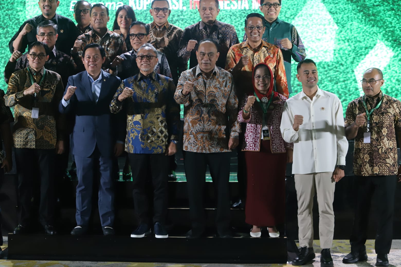 Pembukaan Munas Dekopin di Hotel Sultan, Jakarta. (SinPo.id/Ashar)