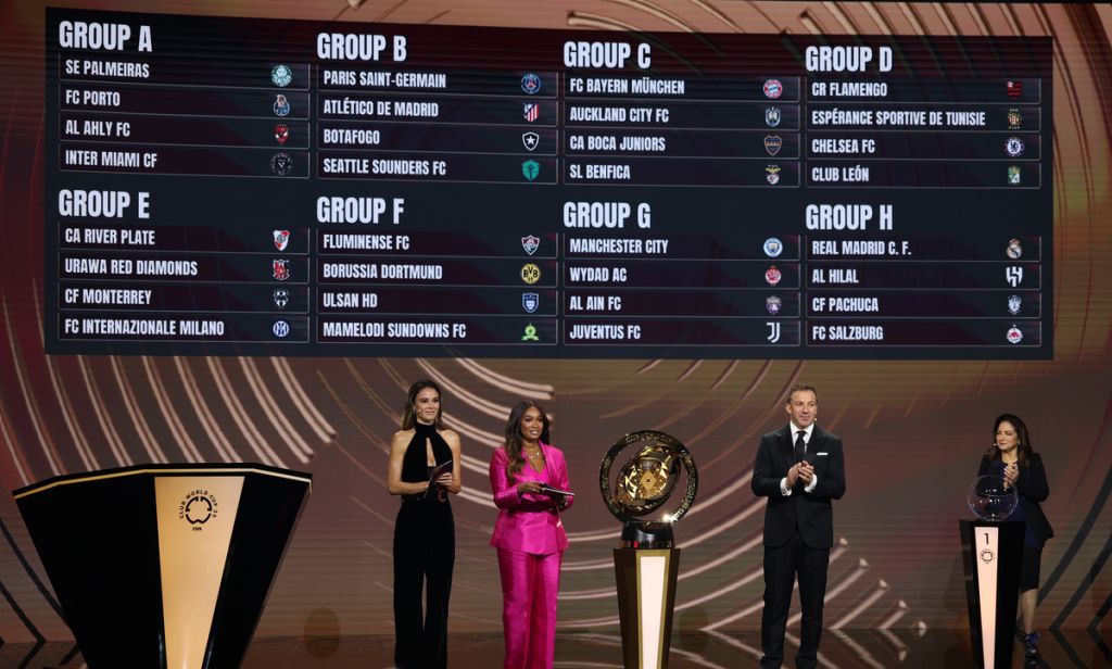 Hasil undian Piala Dunia Antarklub 2025. (SinPo.id/Brennan Asplen/Getty Images)