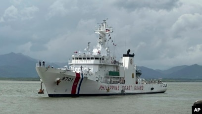 Kapal Garda Pantai Filipina, BRP Teresa Magbanua (SinPo.id/AP)