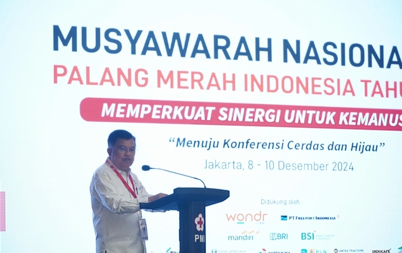 Ketua Umum PMI Jusuf Kalla. (SinPo.id/dok. Humas PMI)