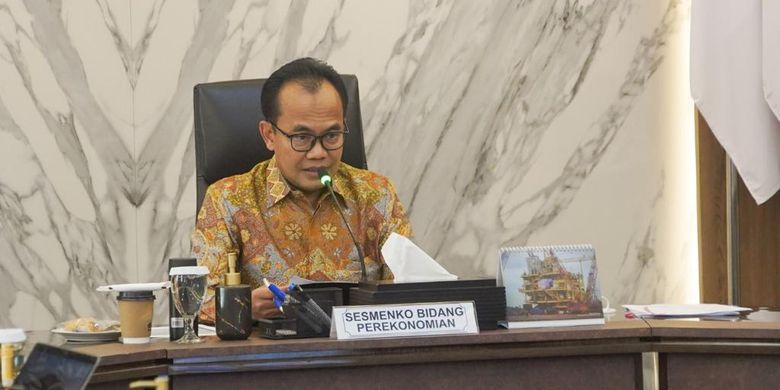 Sekretaris Kementerian Koordinator Bidang Perekonomian Susiwijono Moegiarso. (SinPo.id/Dok. Kemenko Perekonomian)