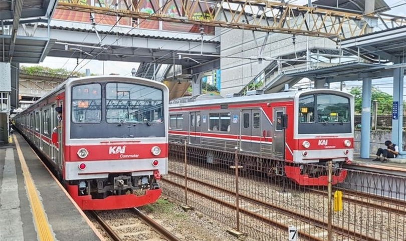 Ilustrasi KRL Jabodetabek (SinPo.id/ Dok. KAI)