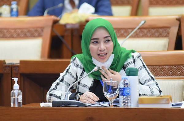 Anggota Komisi XII DPR RI Ratna Juwita Sari. (SinPo.id/Dok. DPR RI)