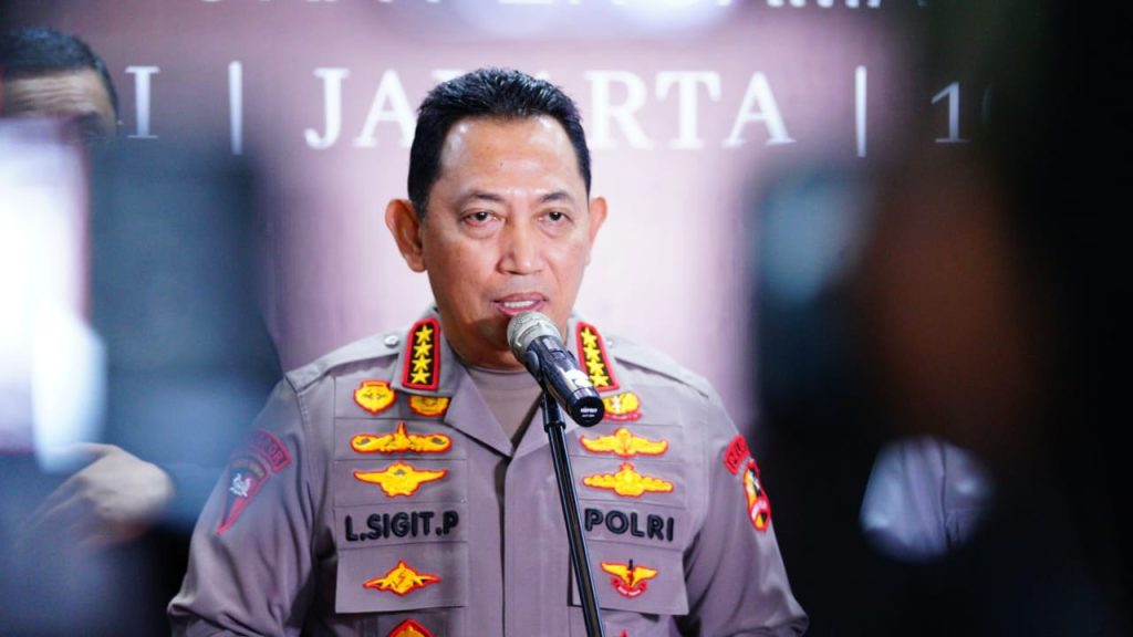 Kapolri Jenderal Listyo Sigit Prabowo (SinPo.id/Humas Polri)