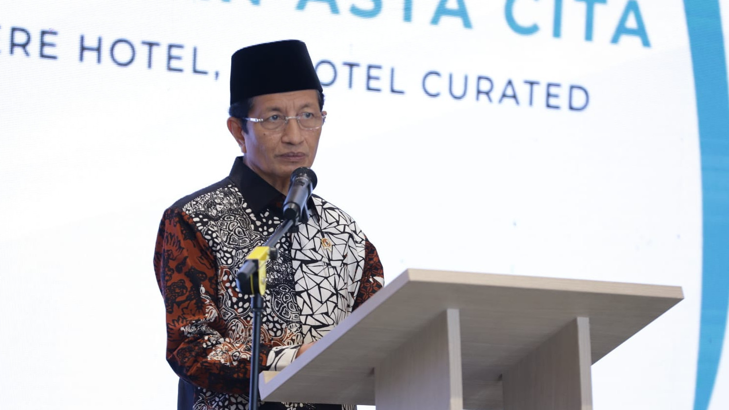 Menteri Agama RI Nasaruddin Umar. (SinPo.id/dok. Kemenag)