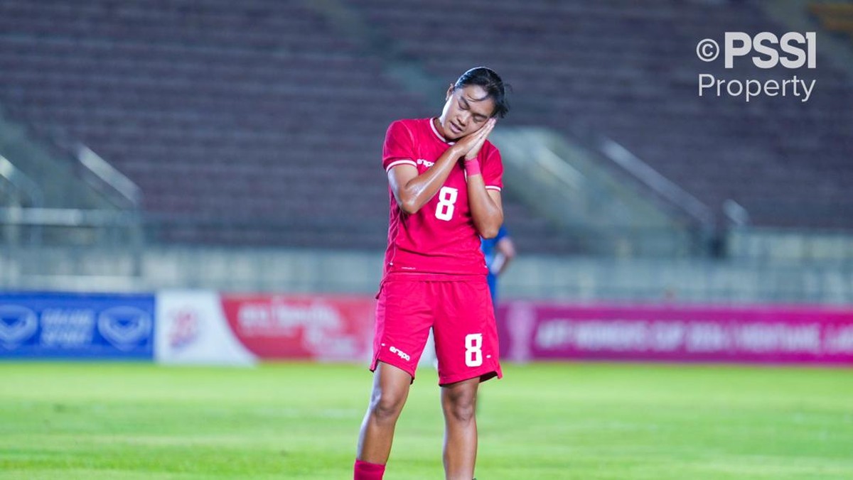 Pemain Timnas Putri Indonesia Reva Octaviani. (SinPo.id/Dok. PSSI)