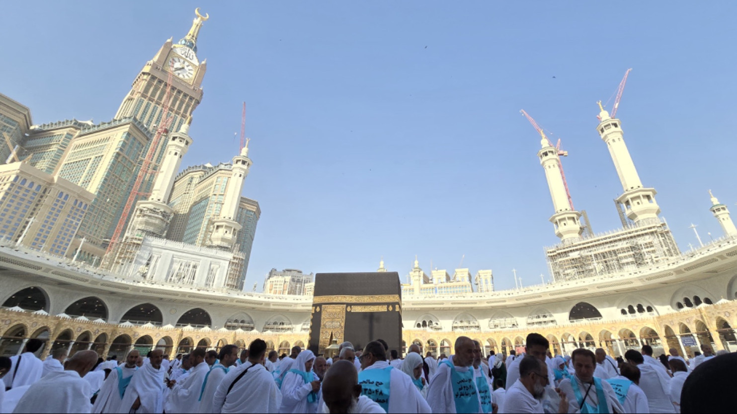 Ilustrasi jemaah sedang melaksanakan umrah di Masjidil Haram (SinPo.id/ Dok. Kemenag)