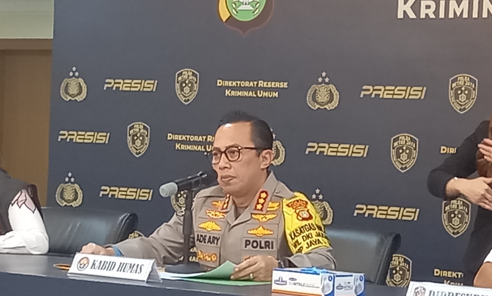 Kabid Humas Polda Metro Jaya Kombes Pol Ade Ary (SinPo.id/ Firdausi)