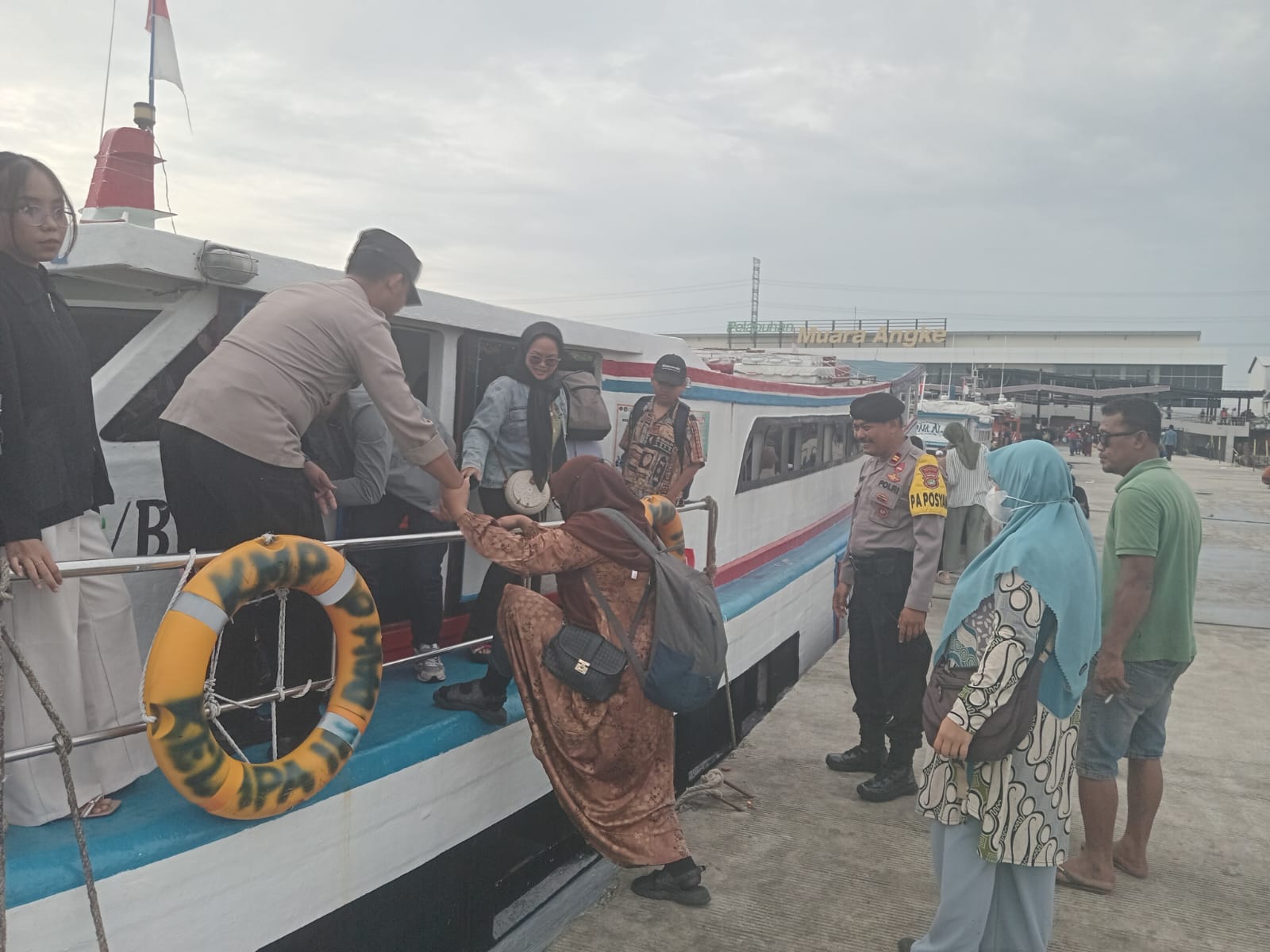 Pos kemananan di Dermaga Kali Adem, Pelabuhan Muara Angke (SinPo.id/Dok.Pelabuhan Tanjung Priok)