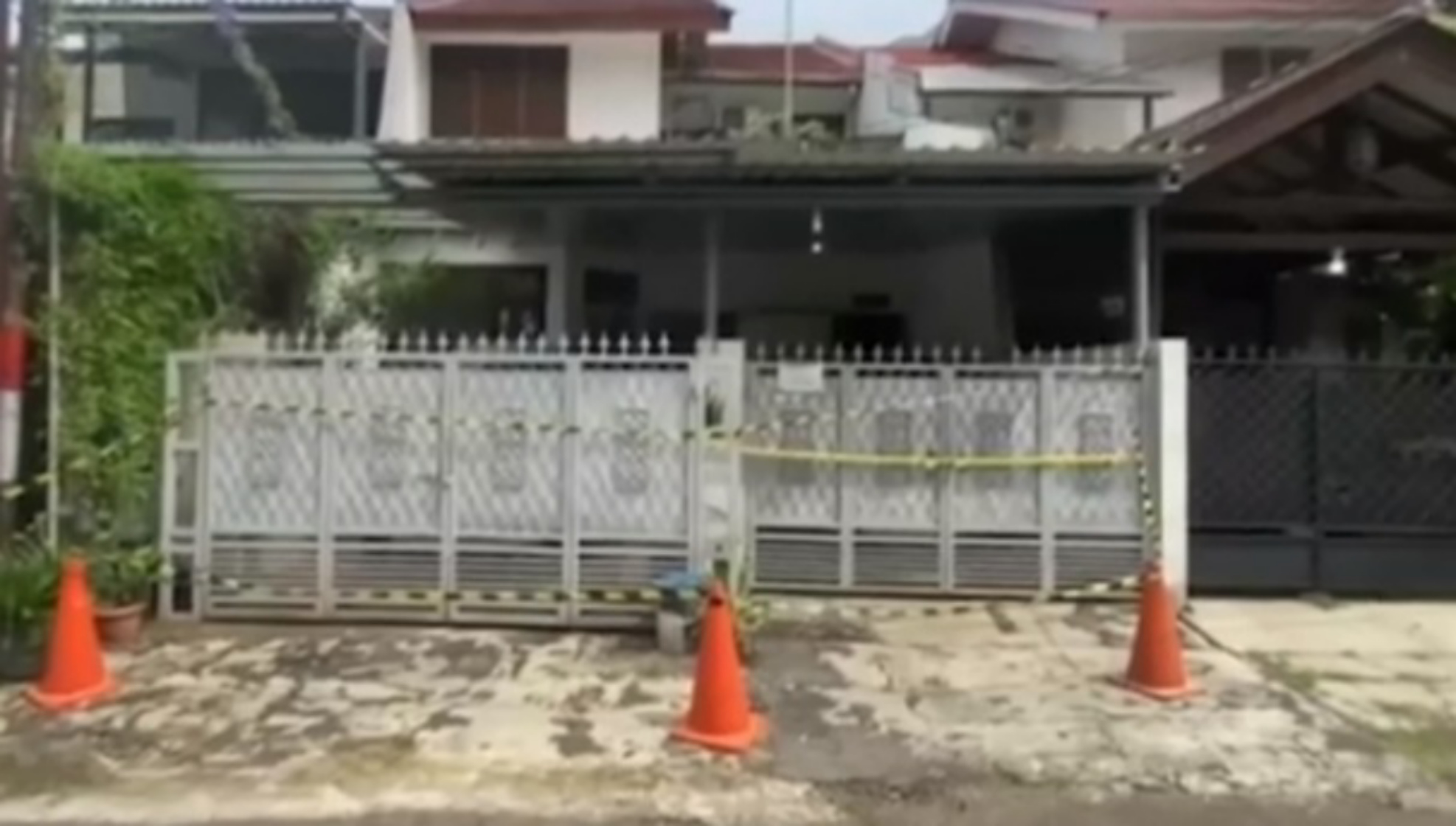 Lokasi rumah anak bunuh Ayah dan nenek di Jaksel (SinPo.id/Tangkap Layar)