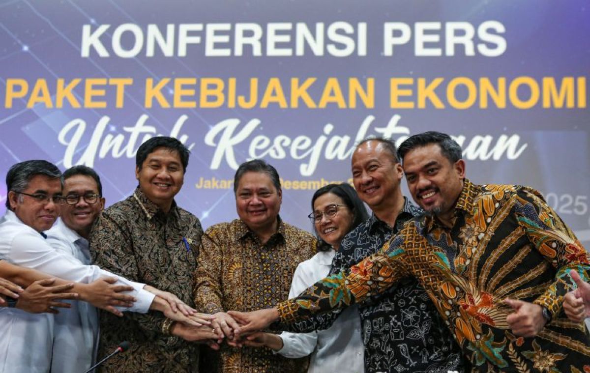 Konferensi pers di kantor Kemenko Perekonomian, Jakarta pada Senin, 16 Desember 2024. (SinPo.id/Antara)