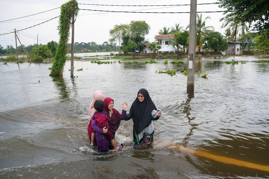 Banjir di Malaysia. (SinPo.id/AP)