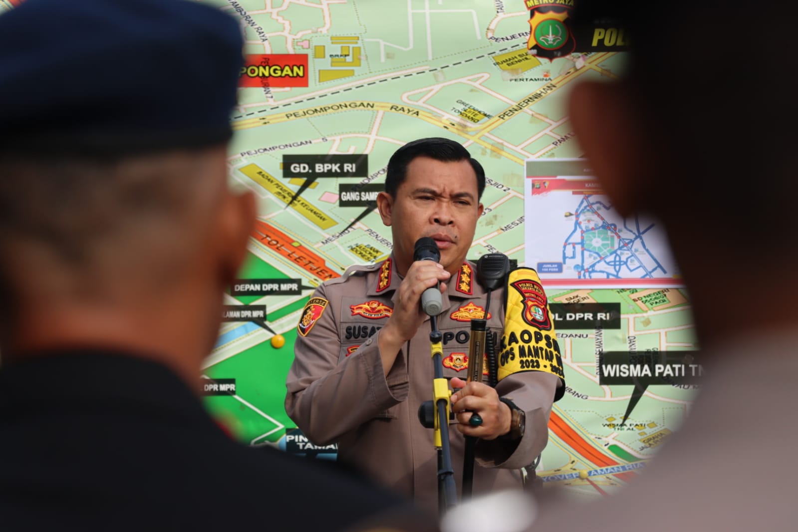 Kapolres Jakarta Pusat Kombes Pol Susatyo Purnomo Condro (SinPo.id/ Humas Polres Jakpus)