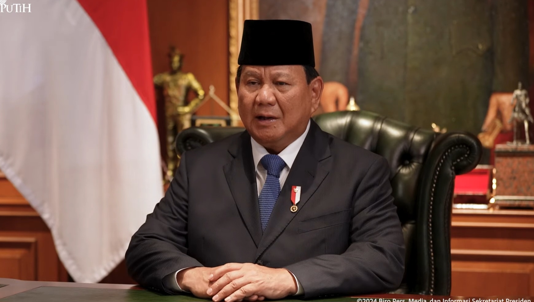 Presiden Prabowo Subianto (SinPo.id/Youtube Setpres)